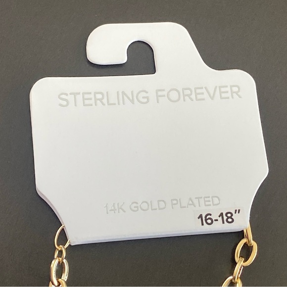 Sterling Forever 14K Gold Plated Carmen Chain Necklace - Picture 6 of 7